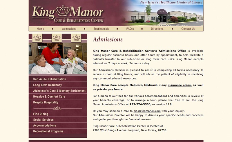 King Manor Care & Rehabilitation Center